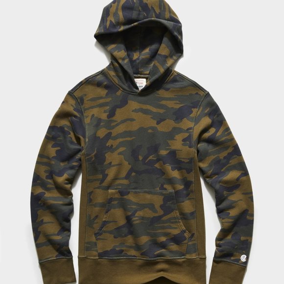 Todd snyder camo hoodie hotsell